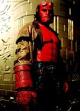 Ron Perlman as Hellboy in Hellboy.