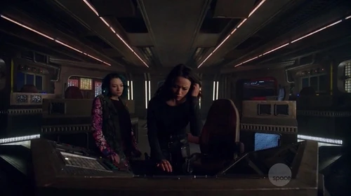 Five and Two on the bridge.