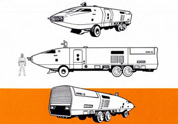 ARK II Roamer Mobile Vehicle, Multiple Scales