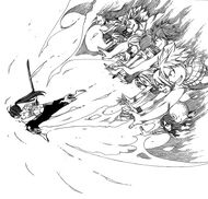 Erza's allies help her