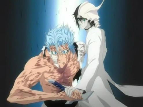 detective critics on X: Speaking of Ulquiorra, he's the opposite of  Grimmjow. He was born a Vasto Lorde, the highest point of the hollow  evolutionary food chain. As such, his evolution was
