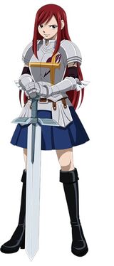 Erza in her main armor