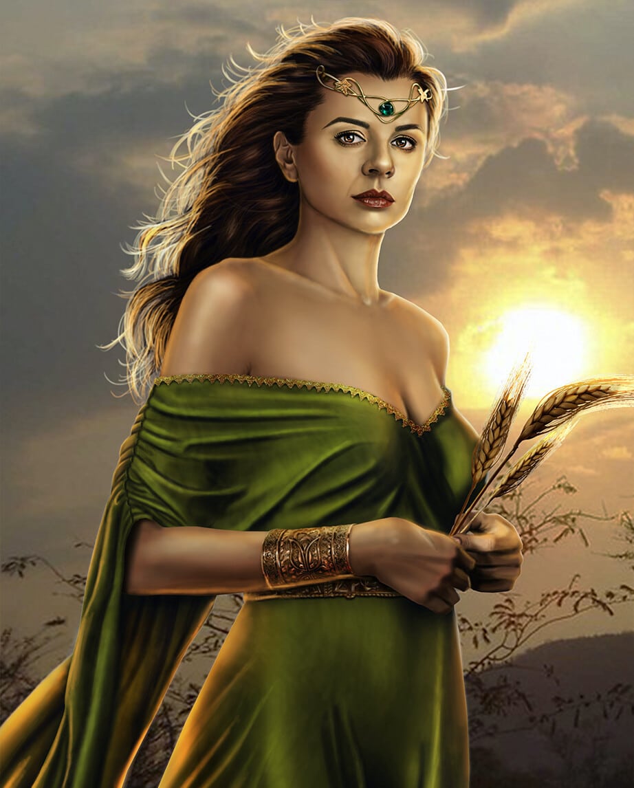demeter greek goddess of agriculture