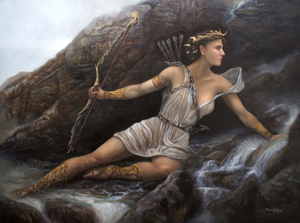 greek goddesses artemis