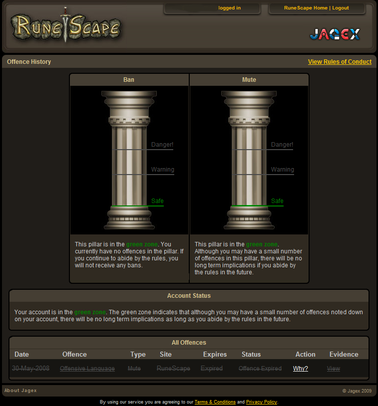 Rules of RuneScape - The RuneScape Wiki