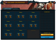 Grand Exchange interface