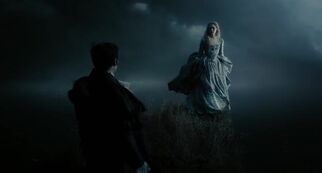 Josette auf dem Witwenhügel.