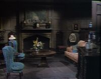 The drawing room of Collinwood in 1841 Parallel Time.
