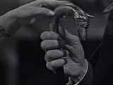 Wolf's-head cane