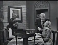 Vicki, Carolyn, and Roger at breakfast