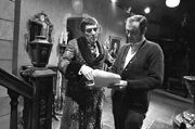 Costello with Jonathan Frid.