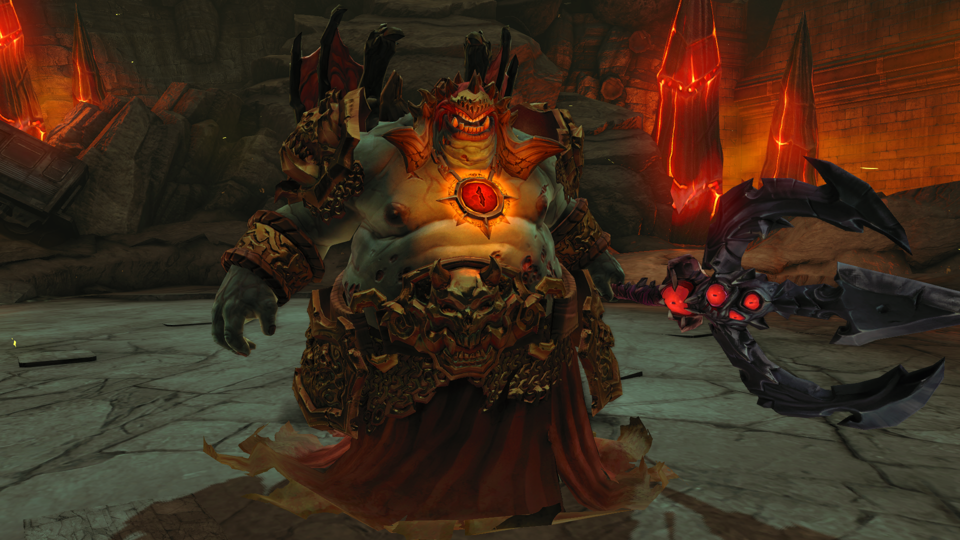 Ахерон демон ахерон. Город инферно герои 5. Белиал дарксайдерс. Белиал дарксайдерс генезис. Бойцы из преисподней в мортал комбат х.