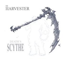 Concept art of The Harvester.