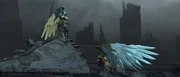 Darksiders - żołnierze Uriel przeczesują okolicę