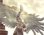 The Archon using the rod