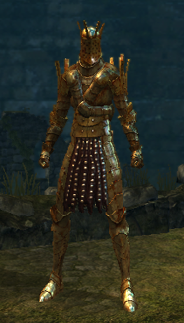 Brass Set Armor from Dark Souls