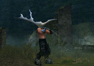 What the Four Kings Sword looks like in-game