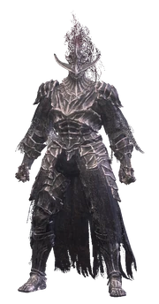 The ancient armor of Lothric dragonslayers.