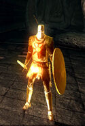 Solaire como fantasma dorado