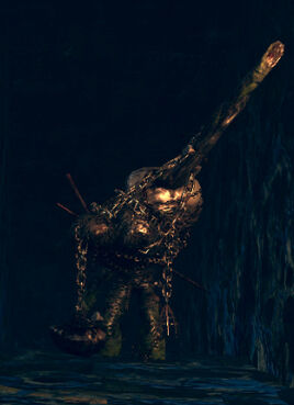 Chained prisoner