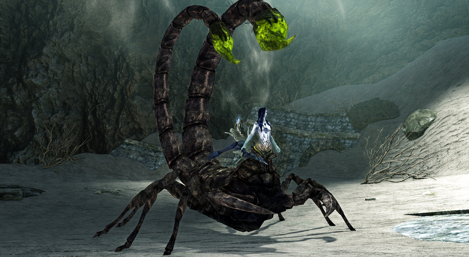 Scorpioness Najka is a boss in Dark Souls II. 