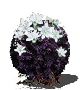 Item Blooming Purple Moss Clump