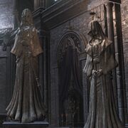 Gwyndolin Cathedral Statue