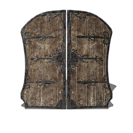 Гигантский щит-дверь