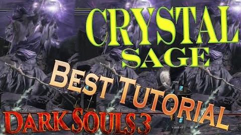 Dark Souls 3 - Crystal Sage Boss *BEST TUTORIAL* Easy Win
