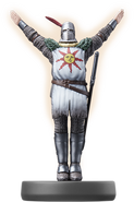 Amiibo figure of Solaire.