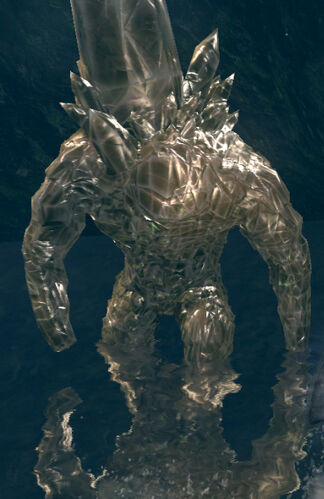 Golden crystal golem01