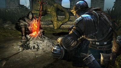 Dark souls bonfire