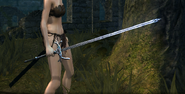 Velka rapier in game