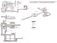 Mapa do exterior/telhado