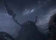 Nito fighting the Dragons