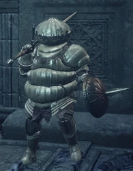 Parches disfrazado de Siegward