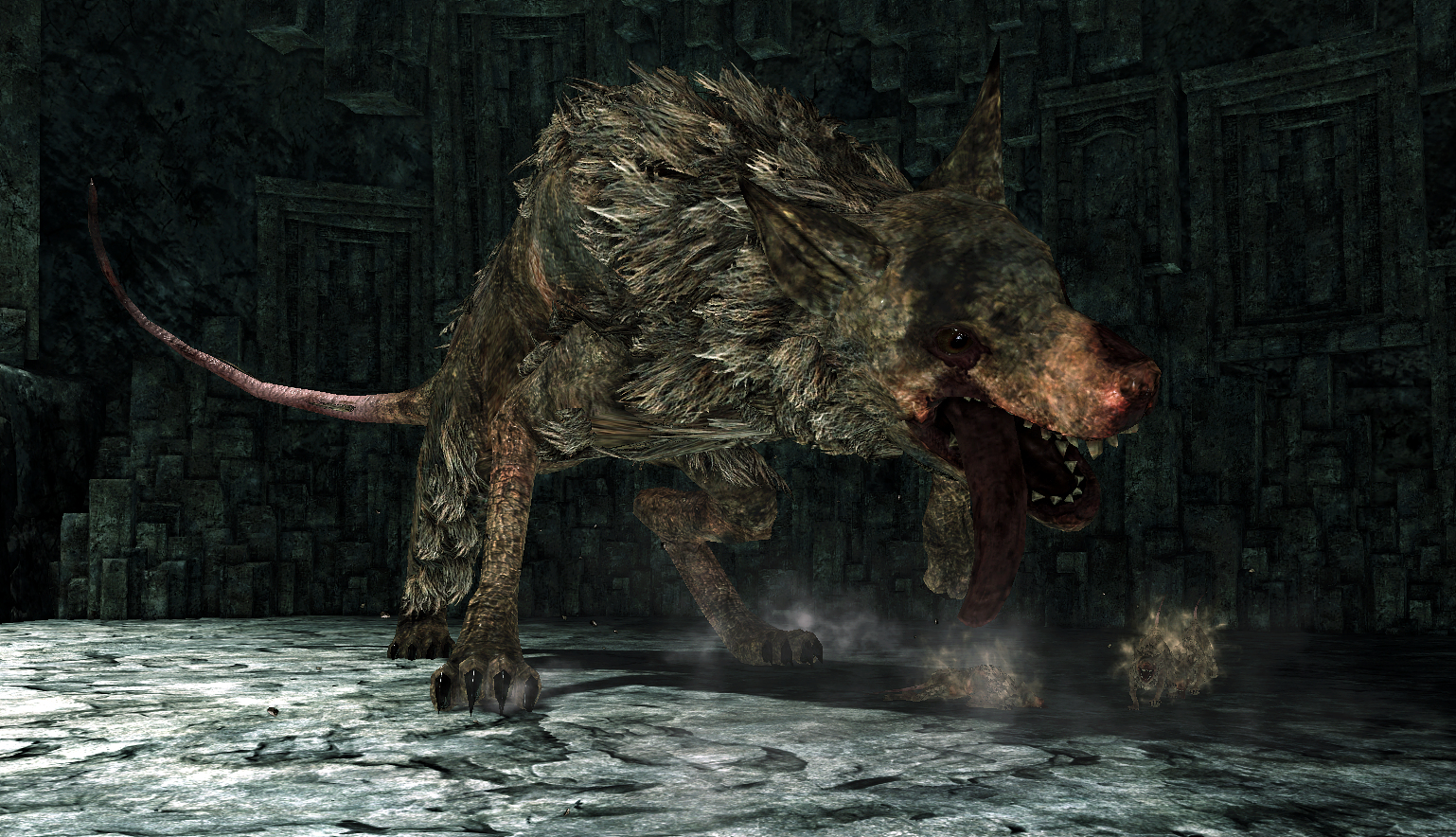 Can You Pet the Dog? on X: @Saiko_YG The Dark Souls II guide describes the  Royal Rat Authority as a gargantuan Dog Rat. This, combined with its  general appearance resembling that of