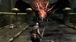 Demon's Souls, How To Beat the Red Dragon