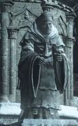 The statue of a priest of Irithyll