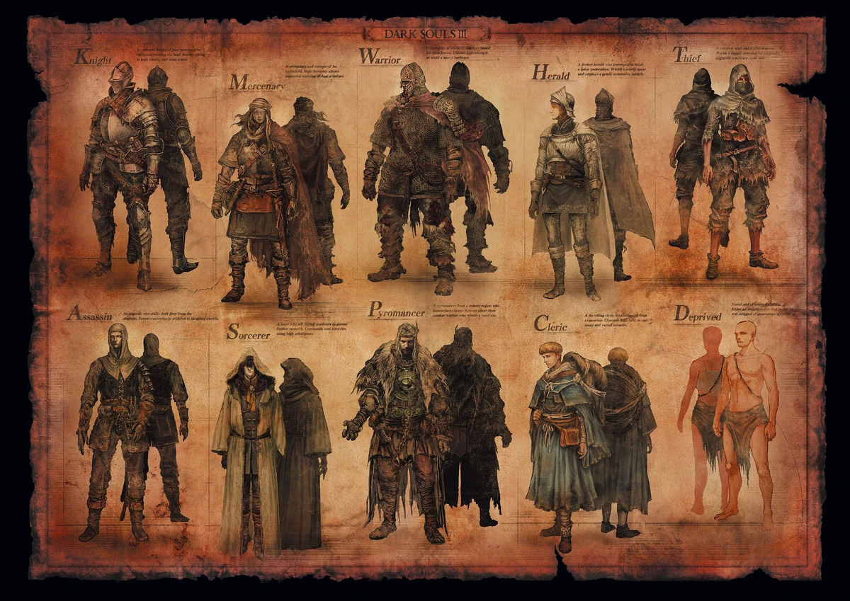 Интерфейс dark souls 3 персонаж. Dark souls 3 последняя версия. Классы в дарк соулс 1. Dark souls сет глашатая. Dark souls 1 классы.
