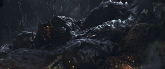 Aldrich's true form as it appears in the opening cinematic.