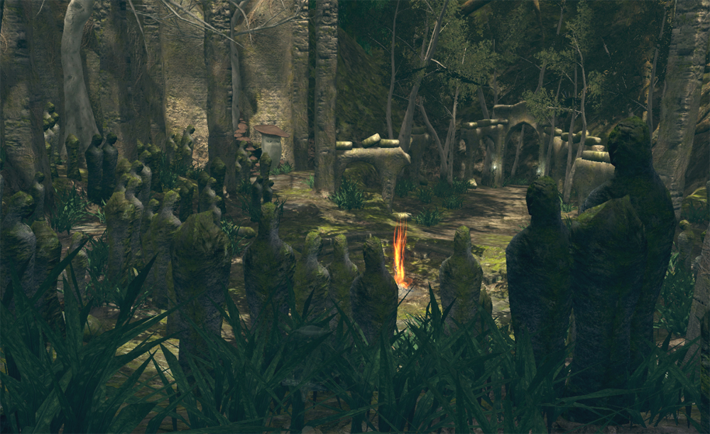 Oolacile Sanctuary) - одна из первых локаций в DLC к игре Dark Souls. 