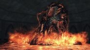 Битва с Алдией, Учёным Первородного Греха, и концовка "Наследник Трона" - Dark Souls II
