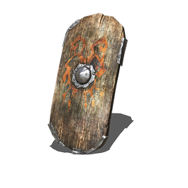 Wargod Wooden Shield