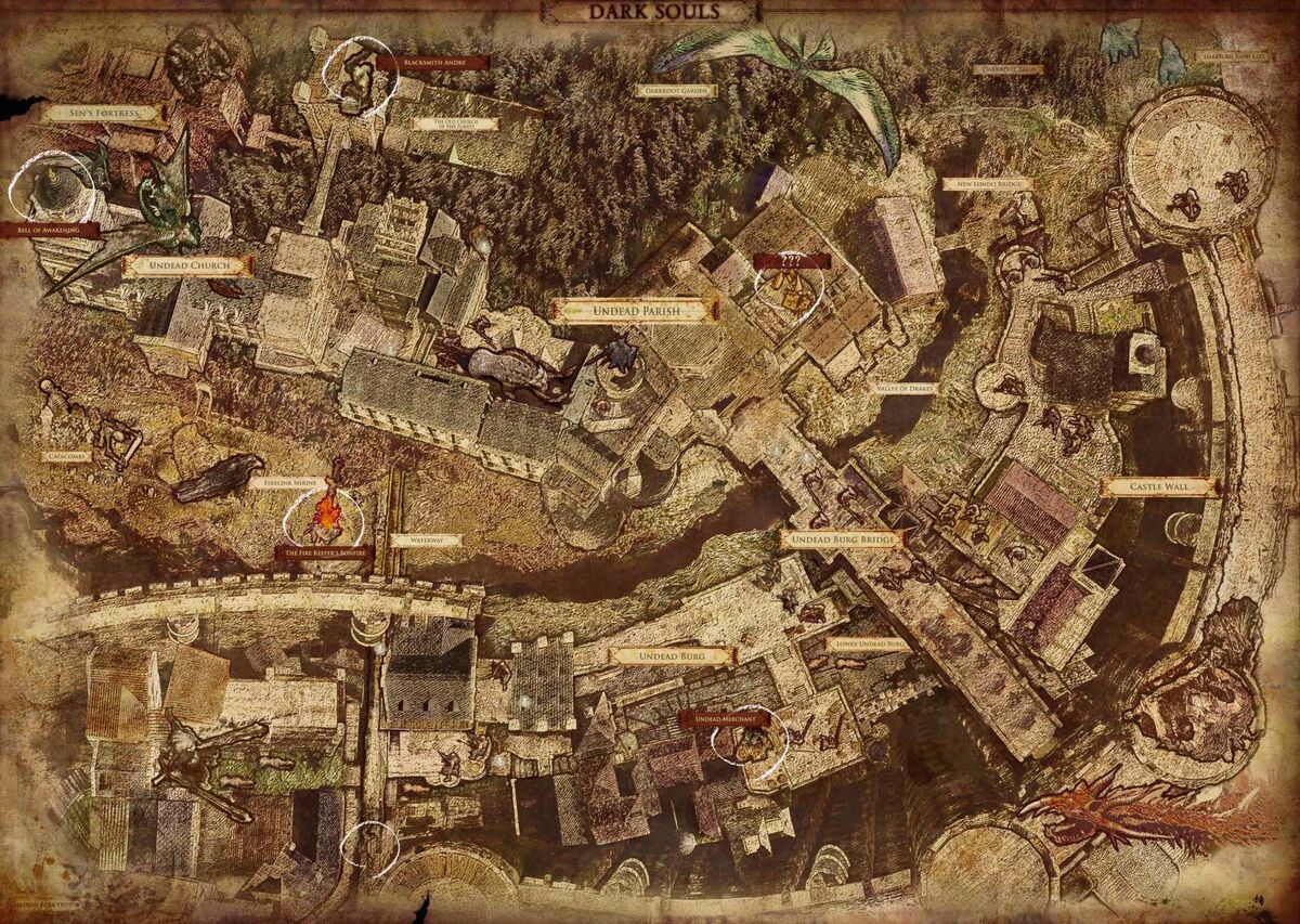 Maps  Dark Souls 2 Wiki
