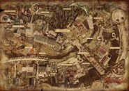 Overhead map of Lordran