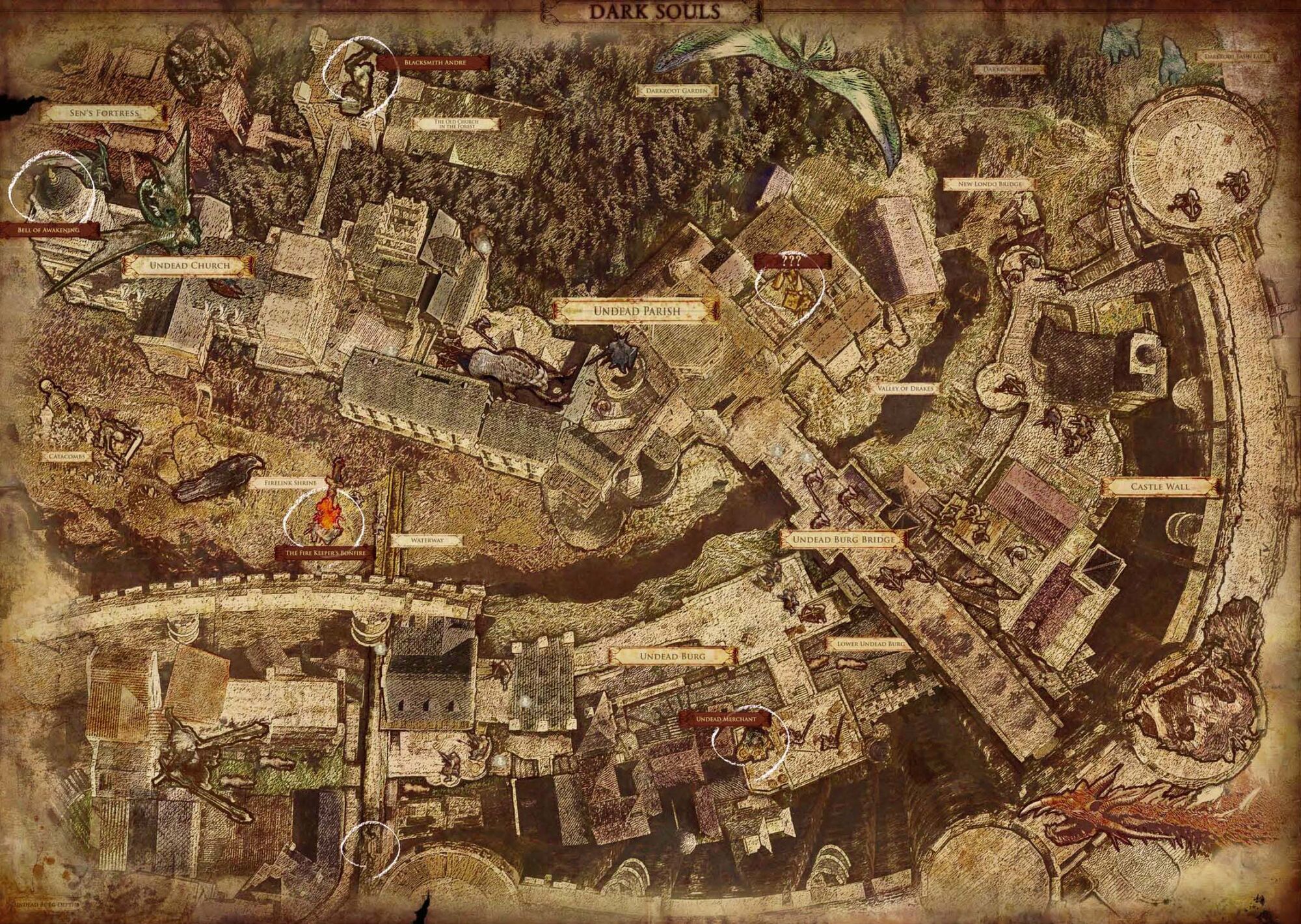 New Londo Ruins Map World | Dark Souls Wiki | Fandom