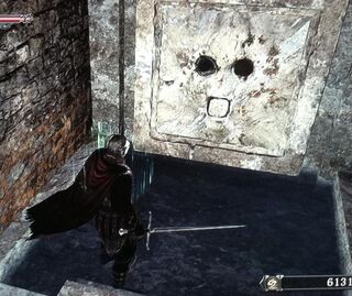 The contraption in Earthen Peak.