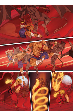 Street Fighter vs Darkstalkers issue 7, Darkstalkopedia