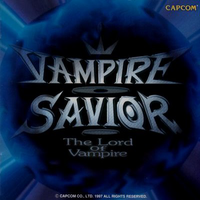 Vampire Savior Lord of Vampire Capcom Game Soundtrack Front